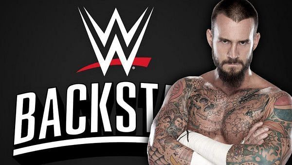 Punk on WWE Backstage